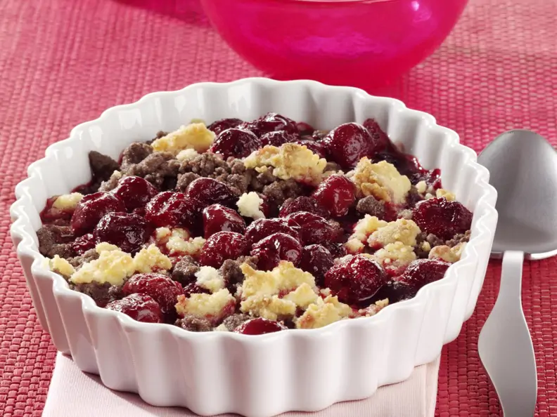 Kirsch-Crumble