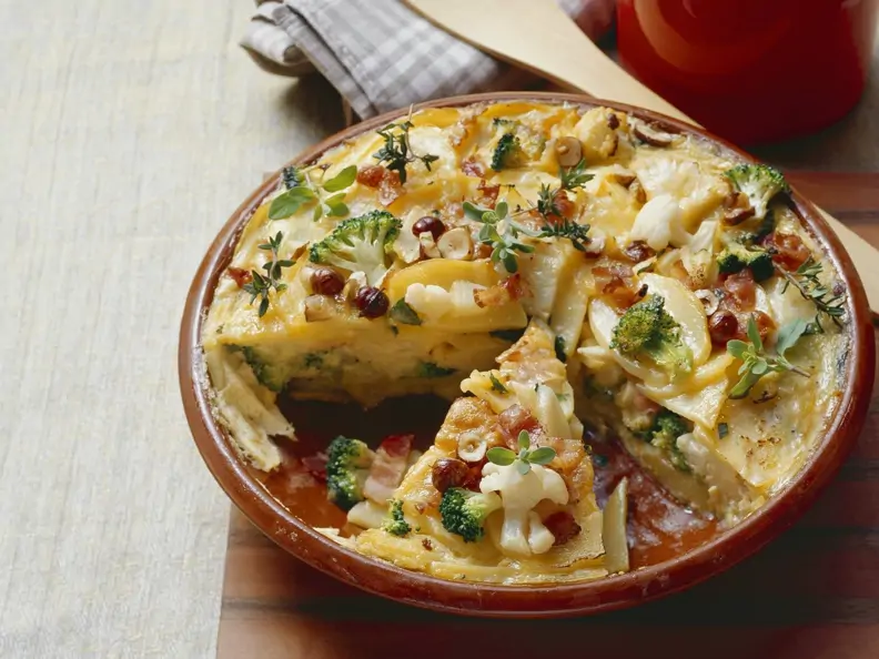Winterliche Tortilla