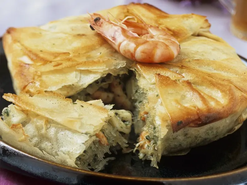 Shrimps-Pastete auf marokkanische Art