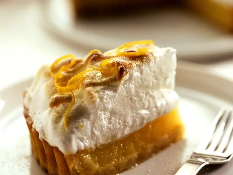 Zitronen-Baiser-Tarte