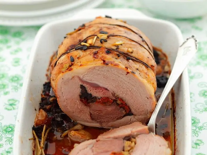 Mediterraner Schweinebraten
