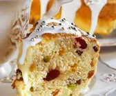 Früchtekuchen mit Joghurt