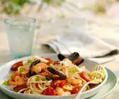 Meeresfrüchte-Spaghetti