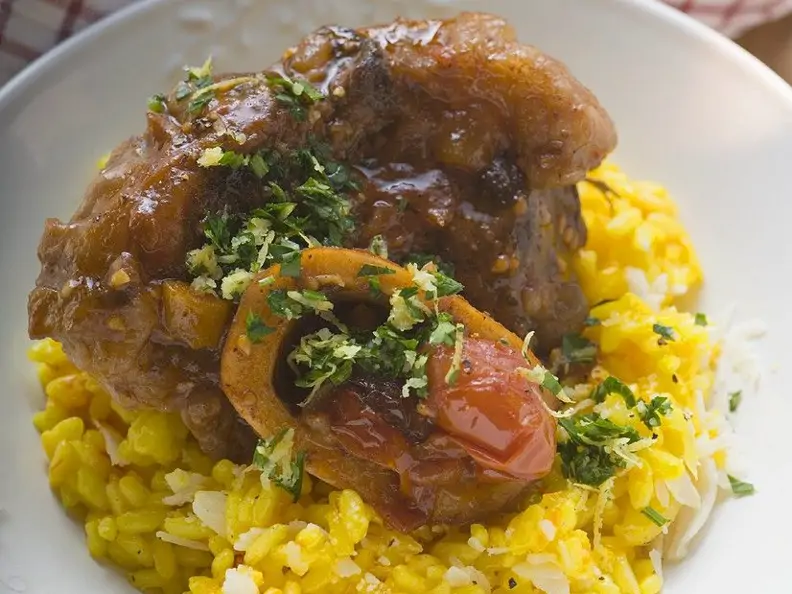 Osso Buco mit Rosotto