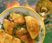 Piroschki mit Pilzfüllung