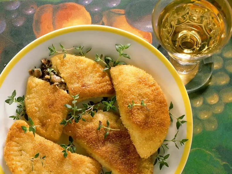 Piroschki mit Pilzfüllung