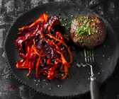 Frikadellen mit Gemüse