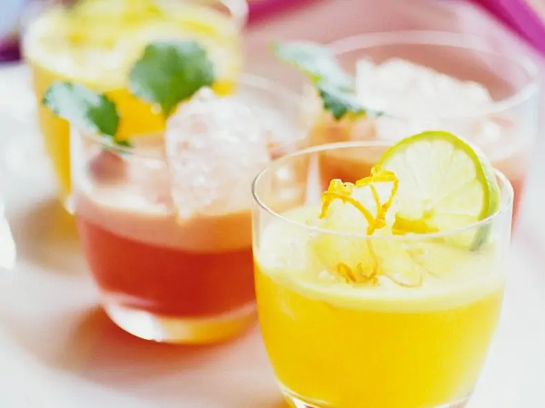 Fruchtige Drinks