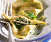 Ricotta-Kräuterravioli