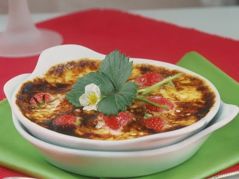 Erdbeer-Mascarpone-Gratin