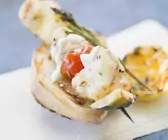 Fisch-Gemüsespieße vom Grill