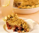 Apfel-Cranberry-Pie