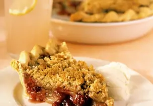 Apfel-Cranberry-Pie