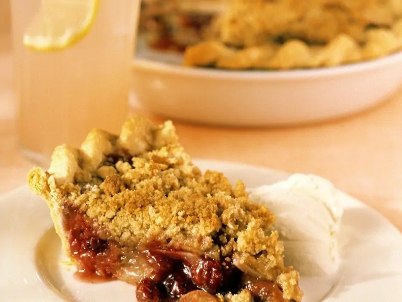 Apfel-Cranberry-Pie