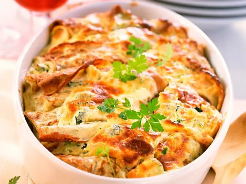Pfannkuchen-Auflauf