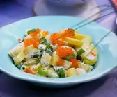 Kartoffelsalat mit Kaviar