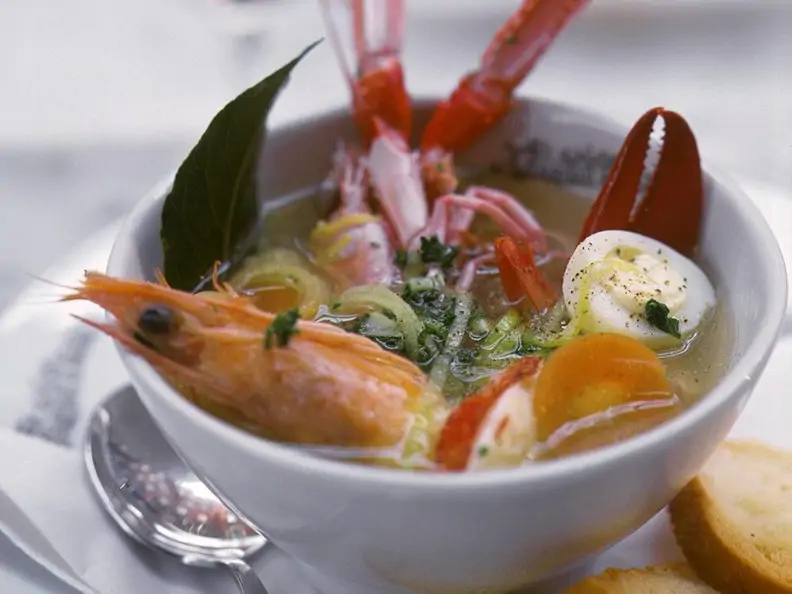 Meeresfrüchtesuppe