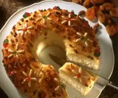 Hefe-Trockenfrüchtekuchen
