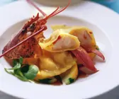 Ravioli mit Hummerfüllung