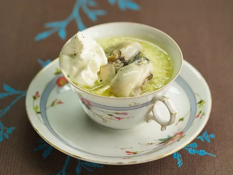 Austerncremesuppe