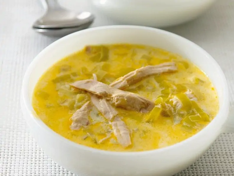Cremige Hähnchencurrysuppe