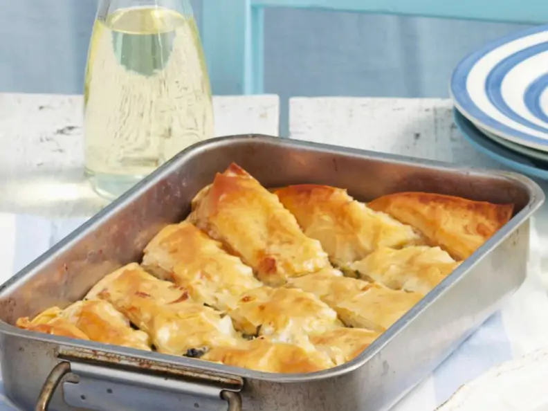 Griechischer Spinatkuchen