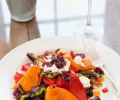 Paprika mit Ziegenkäse
