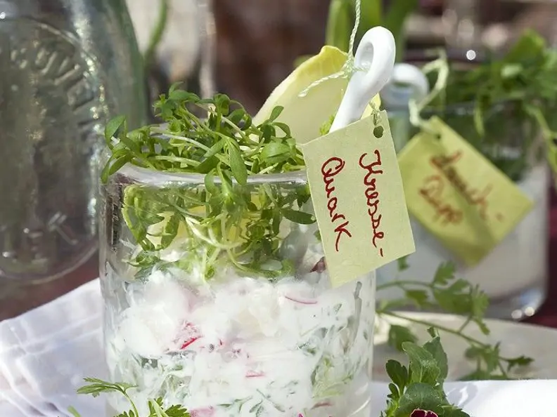 Quark mit Kresse