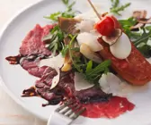 Carpaccio mit Balsamico
