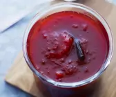 Erdbeer-Rhabarber-Marmelade mit Vanille