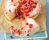 Schneller Johannisbeer-Käsekuchen
