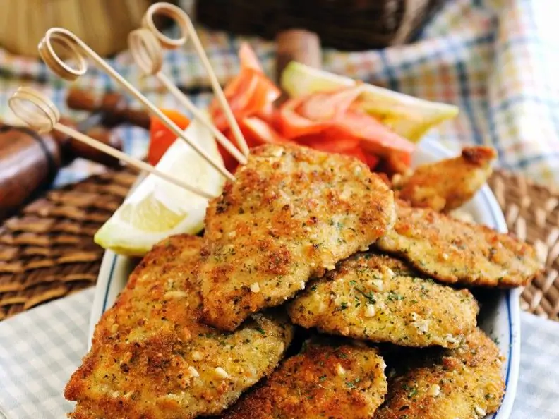 Panierte Hähnchenbrustfilets