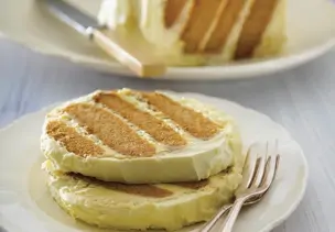 Zitronenkuchen mit Ingwer