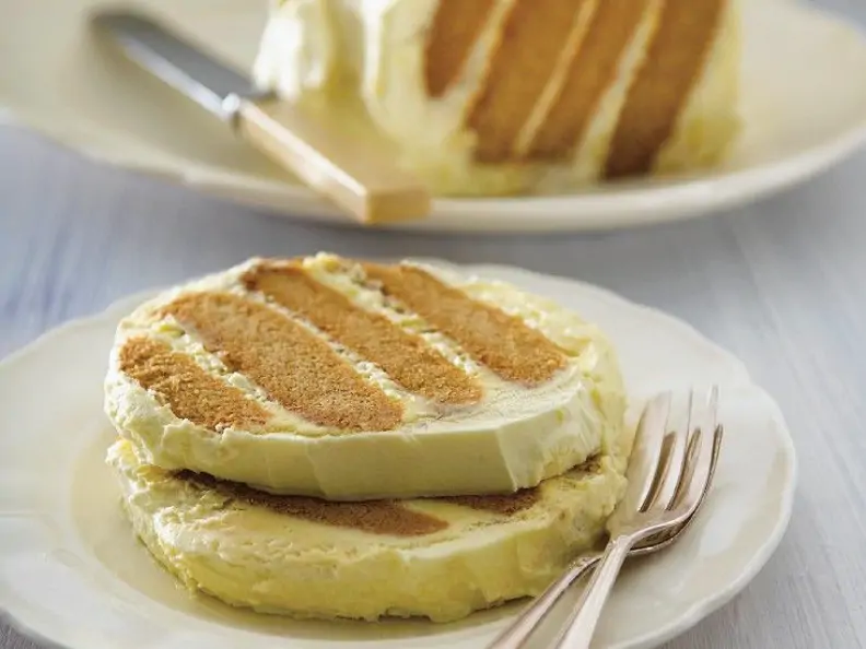 Zitronenkuchen mit Ingwer