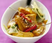 Scharfes Fischcurry