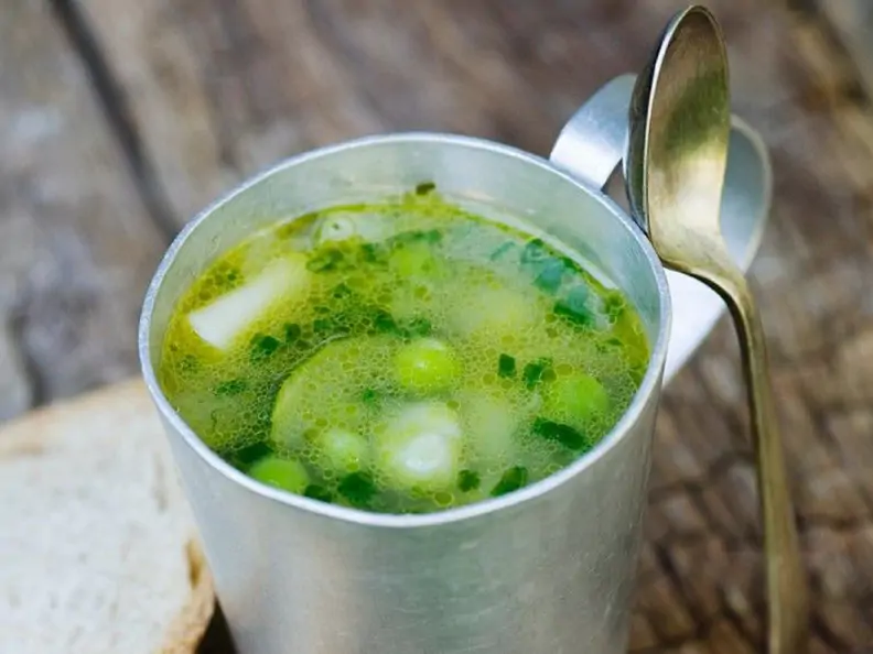 Grüne Gemüsesuppe
