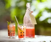 Erdbeerlimonade ohne Zucker