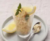 Sorbet aus Äpfeln