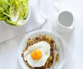 Kartoffelrösti mit Ei