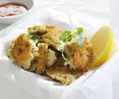Fischküchlein mit Koriander