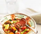 Schnelle Gemüsesuppe aus Italien
