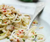 Scharfe Krebspasta