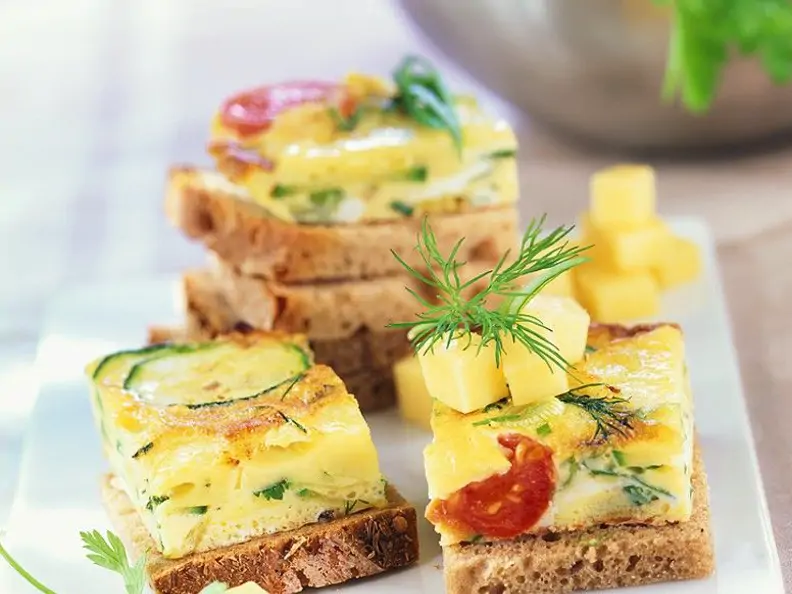 Frühlings-Omelette