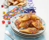 Italienisches Gebäck zu Fasching (Chiacchere)