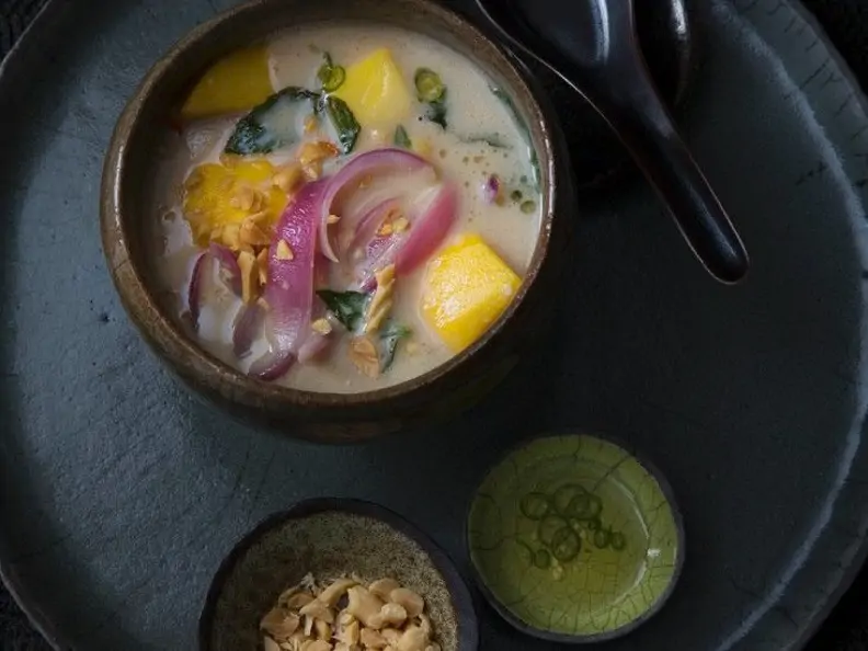 Kokos-Mango-Suppe