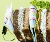 Sandwiches mit Frischkäse