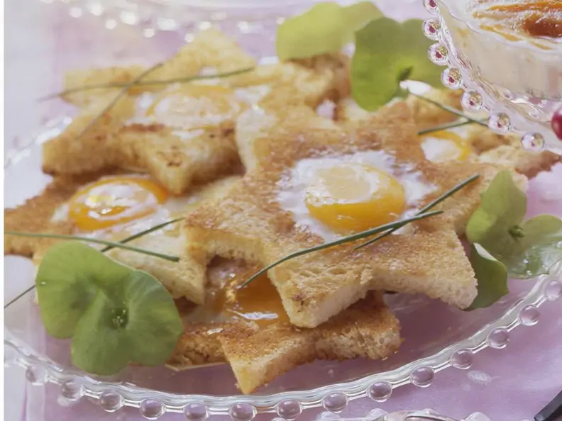 Toasts mit Ei