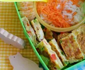 Omelettesnack mit Gemüse