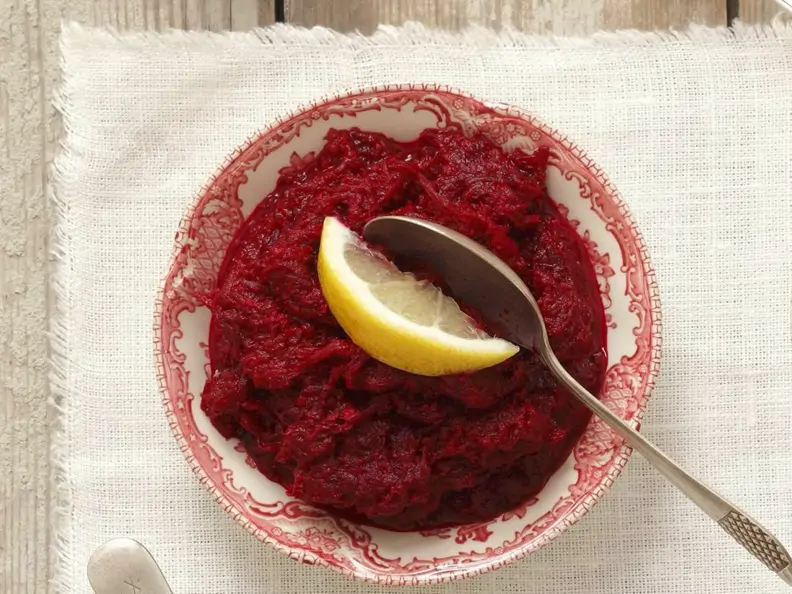 Rote Bete und Meerrettich