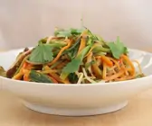 Wokgemüse garen